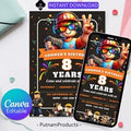 Editable Roblox Invitation | Roblox Birthday Invitation | Roblox Game Party | Kids Roblox Invite | Roblox Boys Birthday Invitation Template