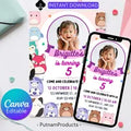 Squishmallow Birthday Invitation, Squish mallow Invite, Squish Birthday Party Printable, Squishy Party Invite, Kids Party Invitation