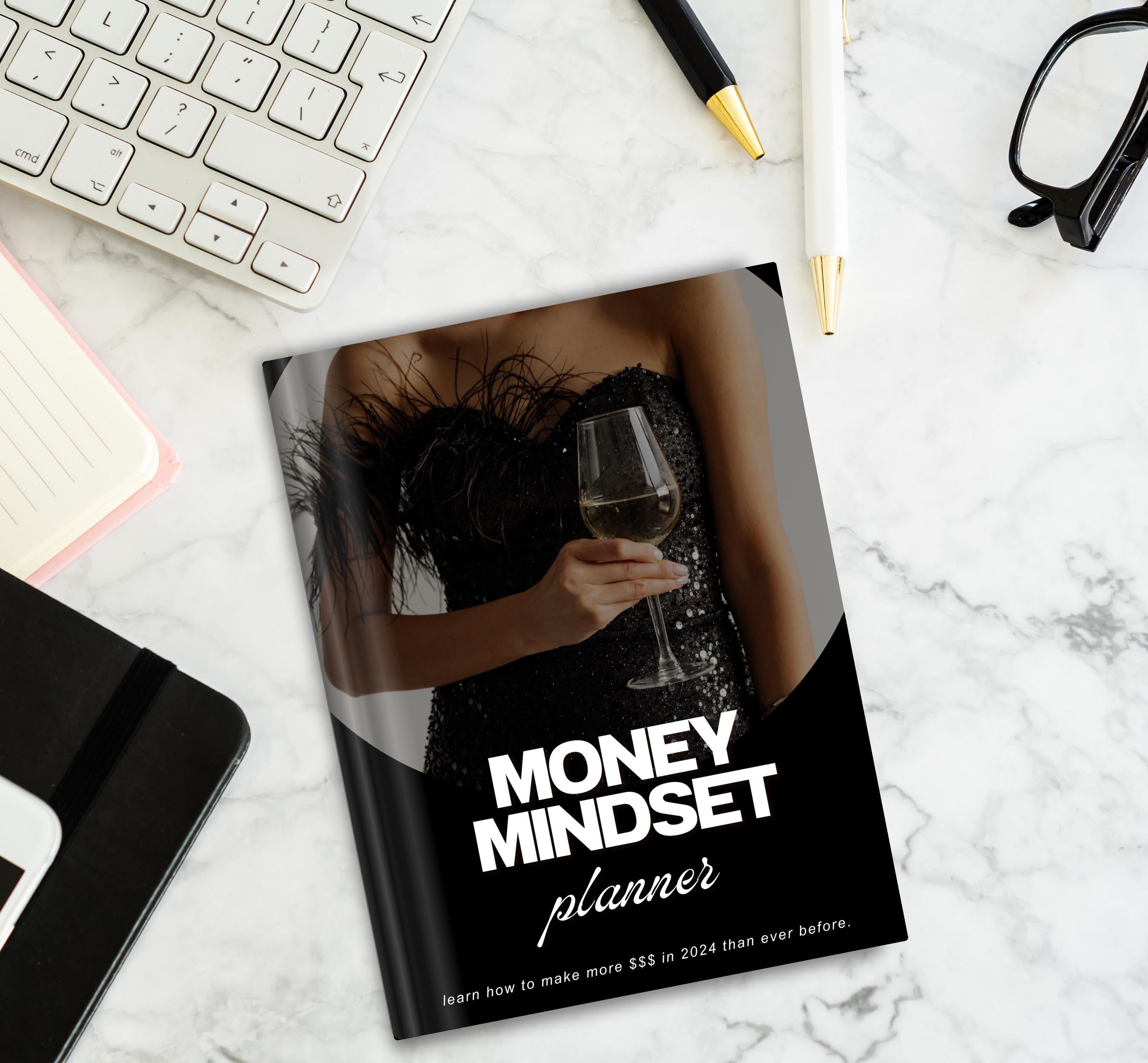 Money Mindset Journal, Money Manifesting Printable Template, Financial Journal Template, Wealth Manifestation Journal, Instant Download