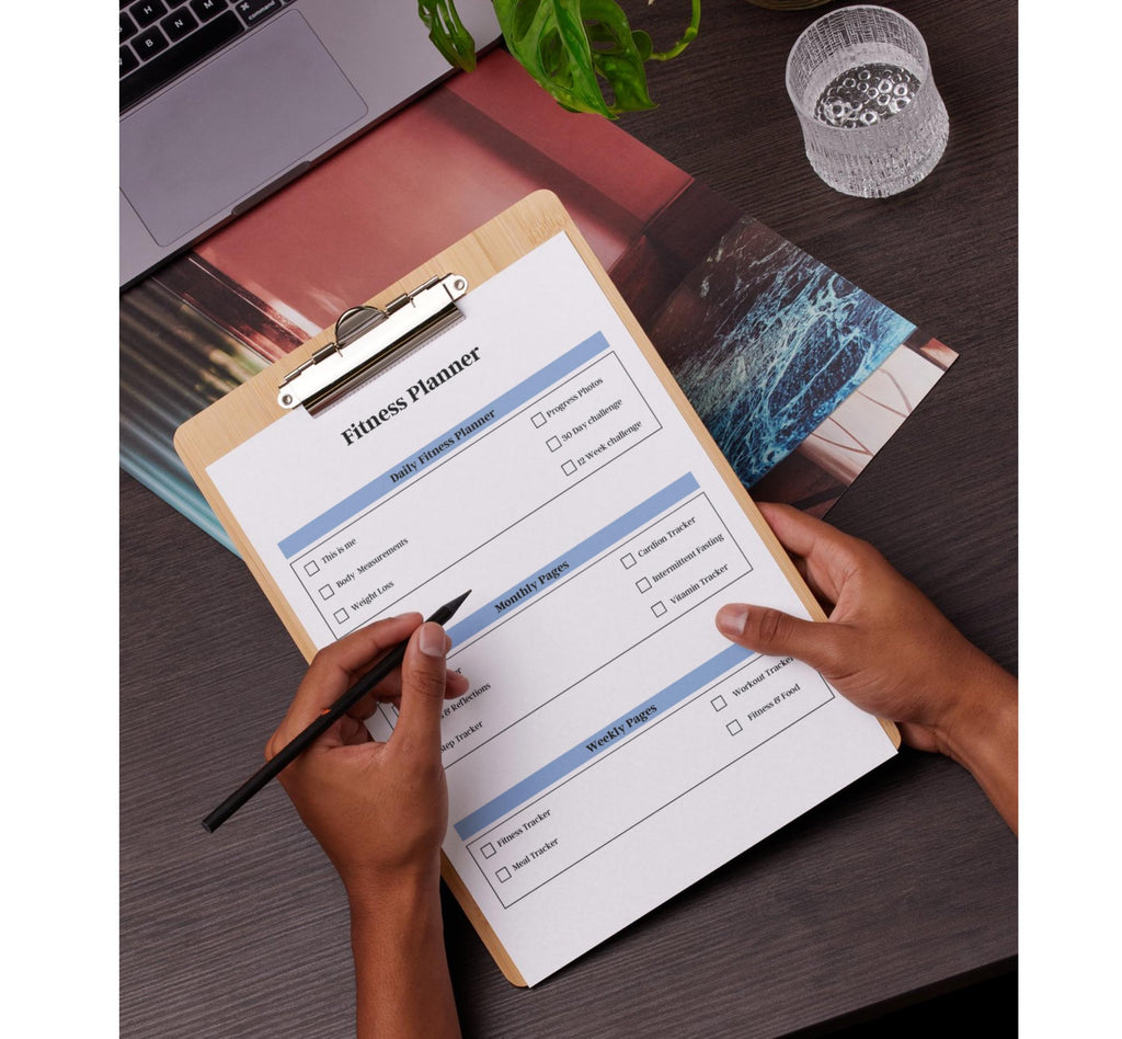 Digital Health & Fitness Planner, Printable Workout Planner, Fitness Journal Template, Weight Loss Tracker, Better Health Care Template