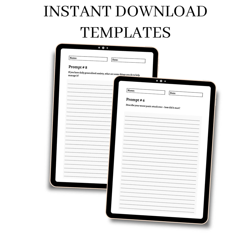 Mental Health Journal Prompts, 200 Prompts About Mental Health, Mental Health Journal, Journal Prompts for Mental Health, Instant Download