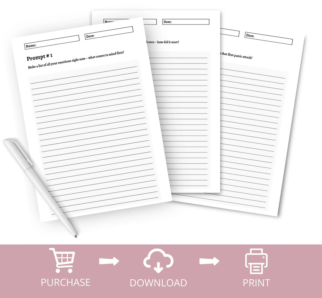 Mental Health Journal Prompts, 200 Prompts About Mental Health, Mental Health Journal, Journal Prompts for Mental Health, Instant Download