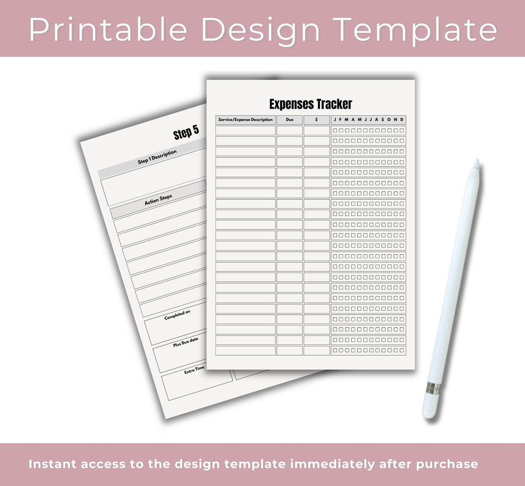Printable Side Hustle Planner, Side Hustle Tracker, Side Hustle Organizer, Side Job Tracker Template, Business Organizer, Instant Download