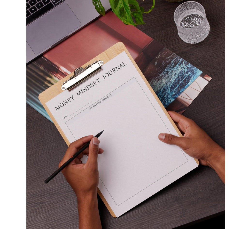 Money Mindset Journal, Money Manifesting Printable Template, Financial Journal Template, Wealth Manifestation Journal, Instant Download