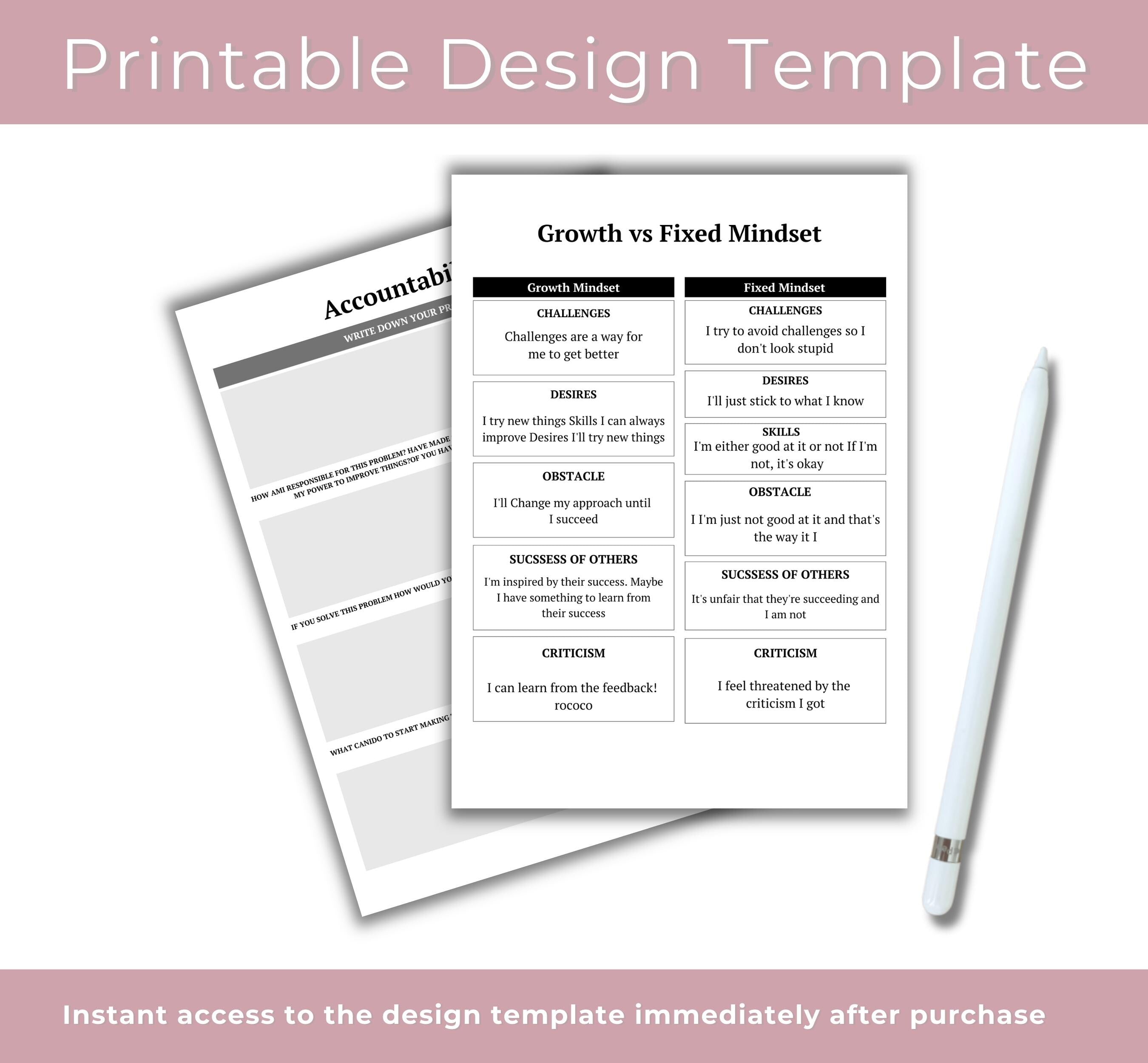 Printable Manifestation Dream Life Journal, Vision Board, Law of Attraction, Printable Manifesting Journal Template, Dream Life Journal