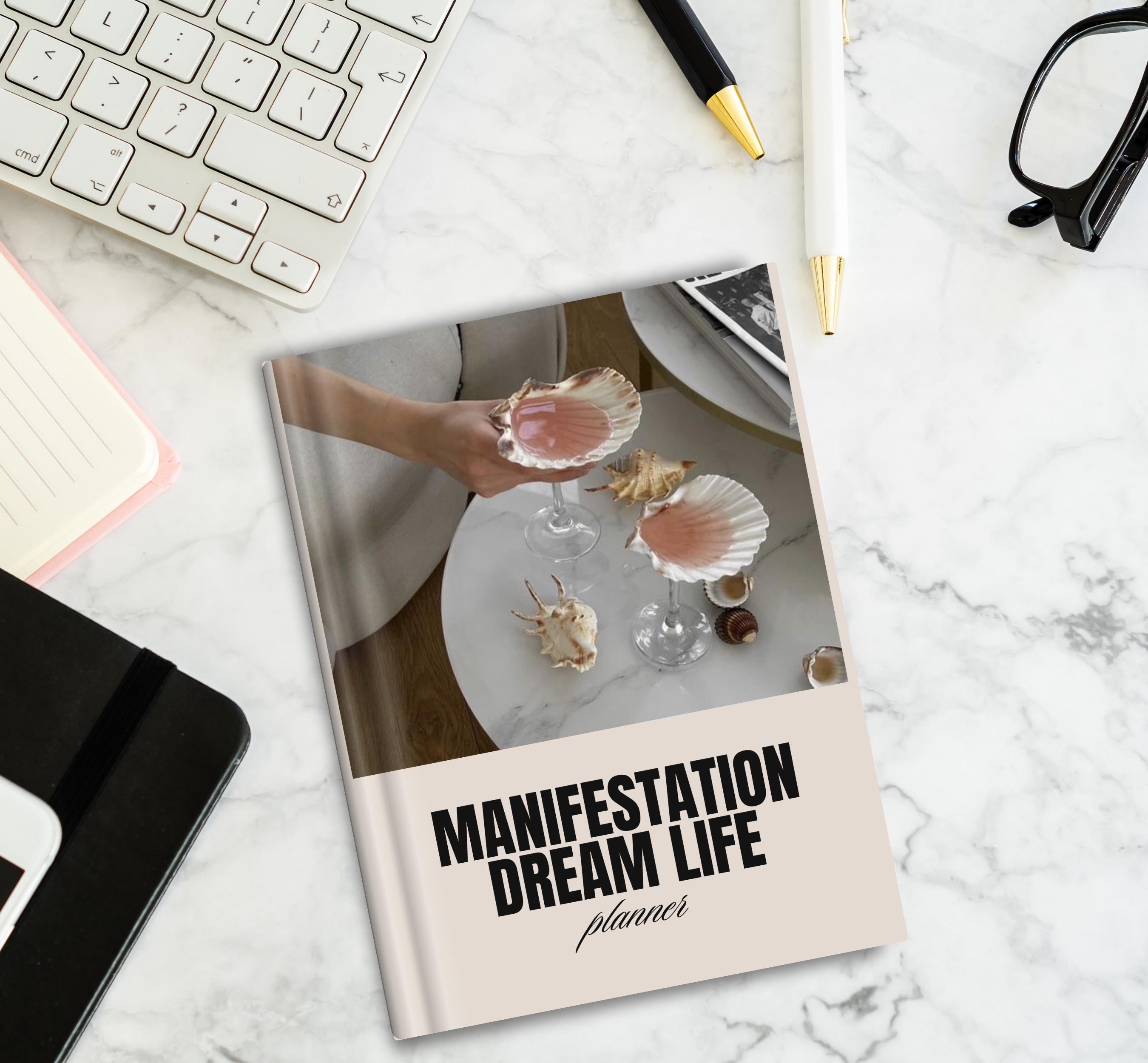 Printable Manifestation Dream Life Journal, Vision Board, Law of Attraction, Printable Manifesting Journal Template, Dream Life Journal