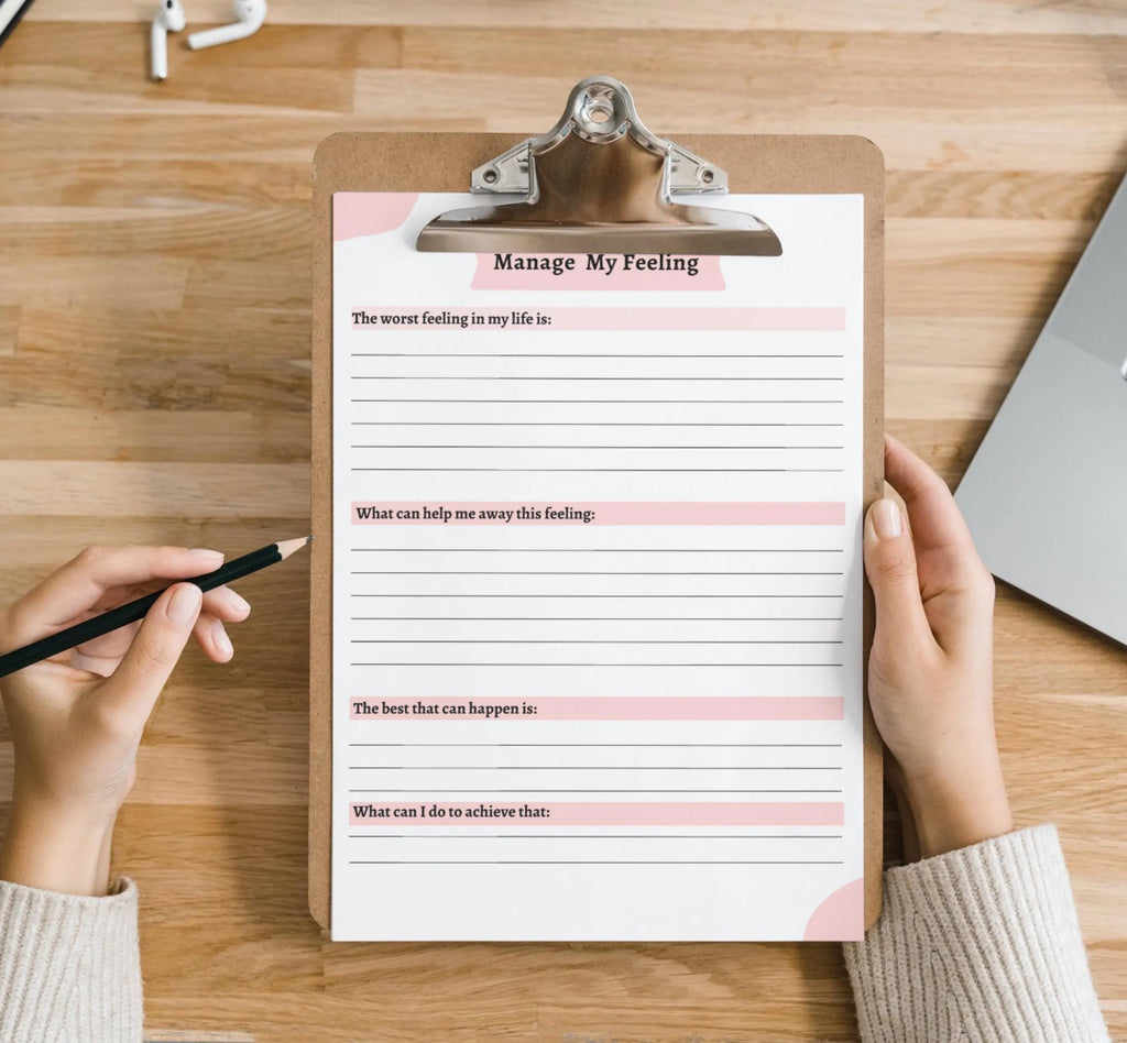 Printable Gratitude Journal, Mindfulness Wellness and Habit Tracker, Gratitude Journal, Daily Gratitude Reflection Journal, Instant Download