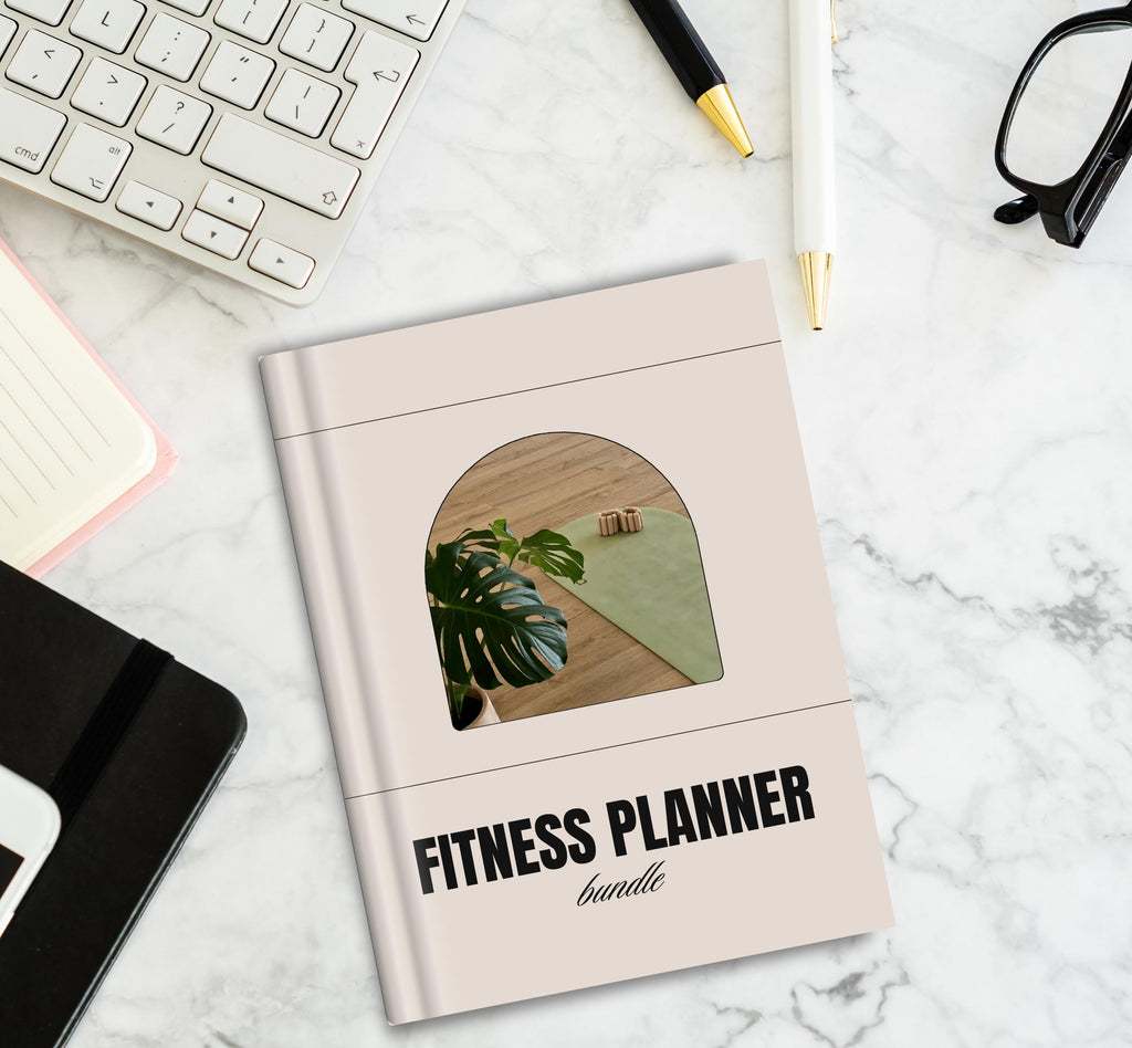 Digital Health & Fitness Planner, Printable Workout Planner, Fitness Journal Template, Weight Loss Tracker, Better Health Care Template