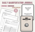 Manifestation Journal, Vision Board, Mindfulness journal, Digital Manifestation Journal, Law of Attraction Journal, Printable Planner