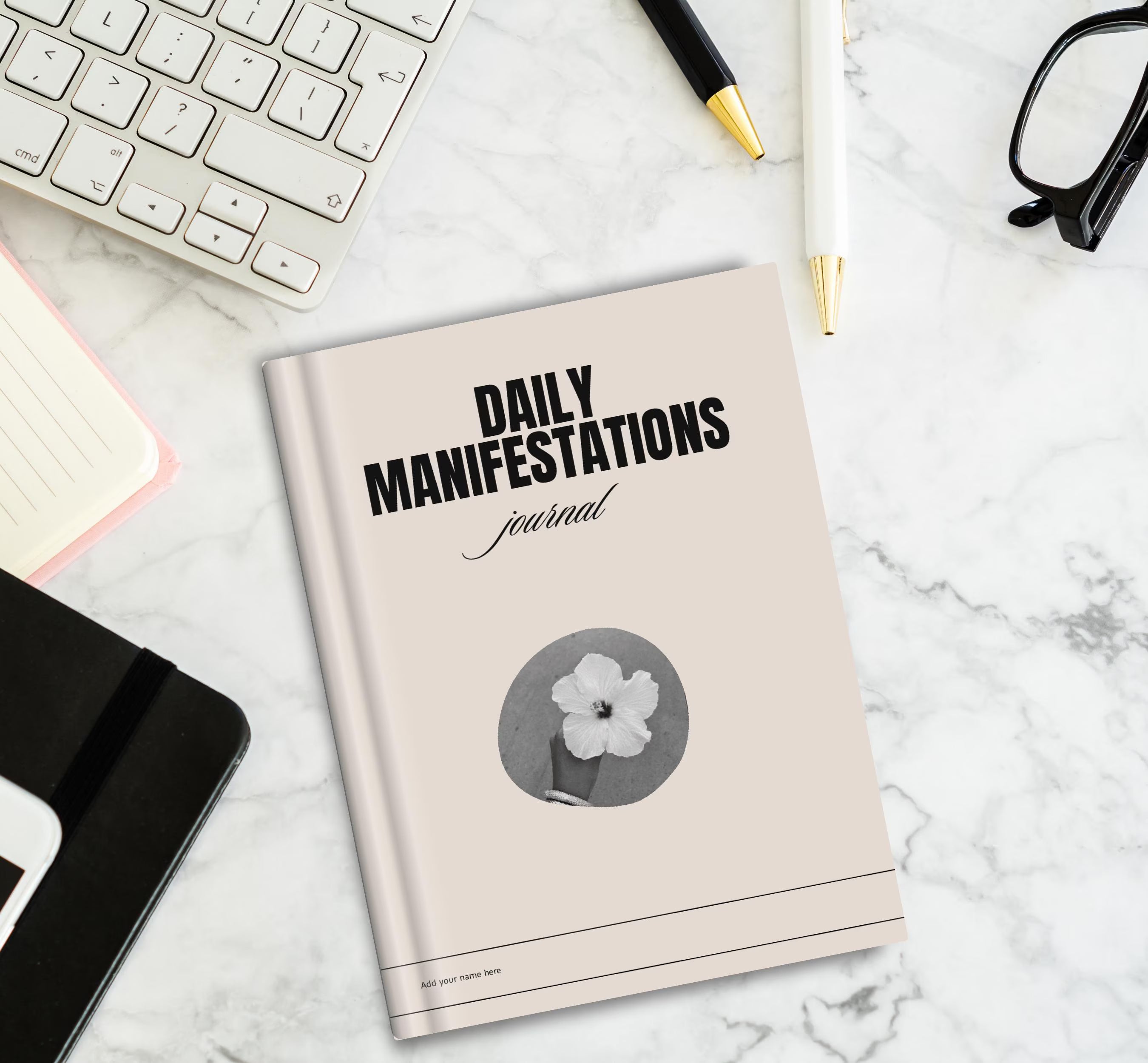 Manifestation Journal, Vision Board, Mindfulness journal, Digital Manifestation Journal, Law of Attraction Journal, Printable Planner