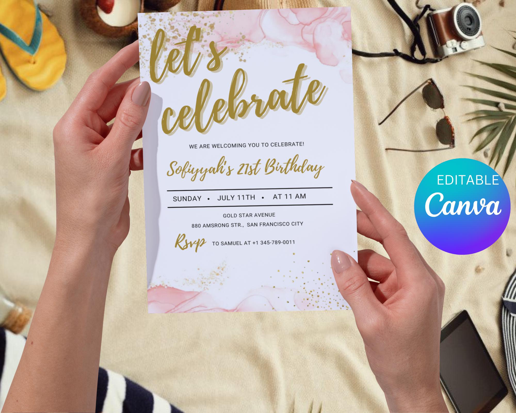 Lavender Bridal Shower Invitation Template, Greenery Bridal Shower Invitation Printable, Purple Floral Bridal Shower Invitations