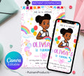 Gracie's Corner Birthday Invitation | Gracie's Template Printable Editable Canva Invitation| Gracies Corner invitation| Editable Template