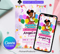 Gracie’s Corner Birthday Invitation| Editable Invitation| Instant Download Evite| Gracies invitation| Bday Party For Girl| Editable Template