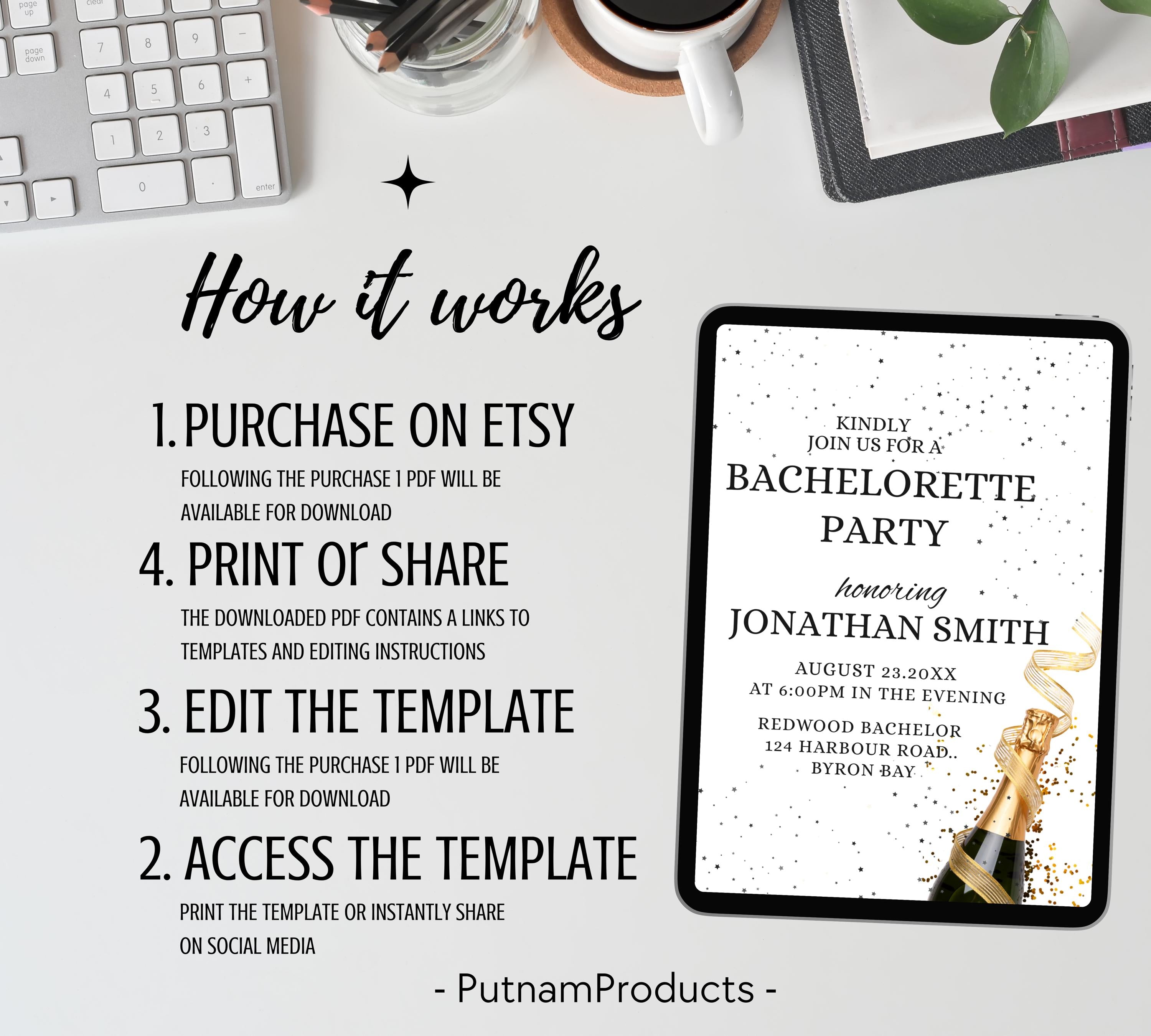 Editable Bachelor Party Invitation Template, Editable Bachelor Weekend, Groomsmen Whiskey Cigar Invite, Whiskey Bachelor Party Invitation