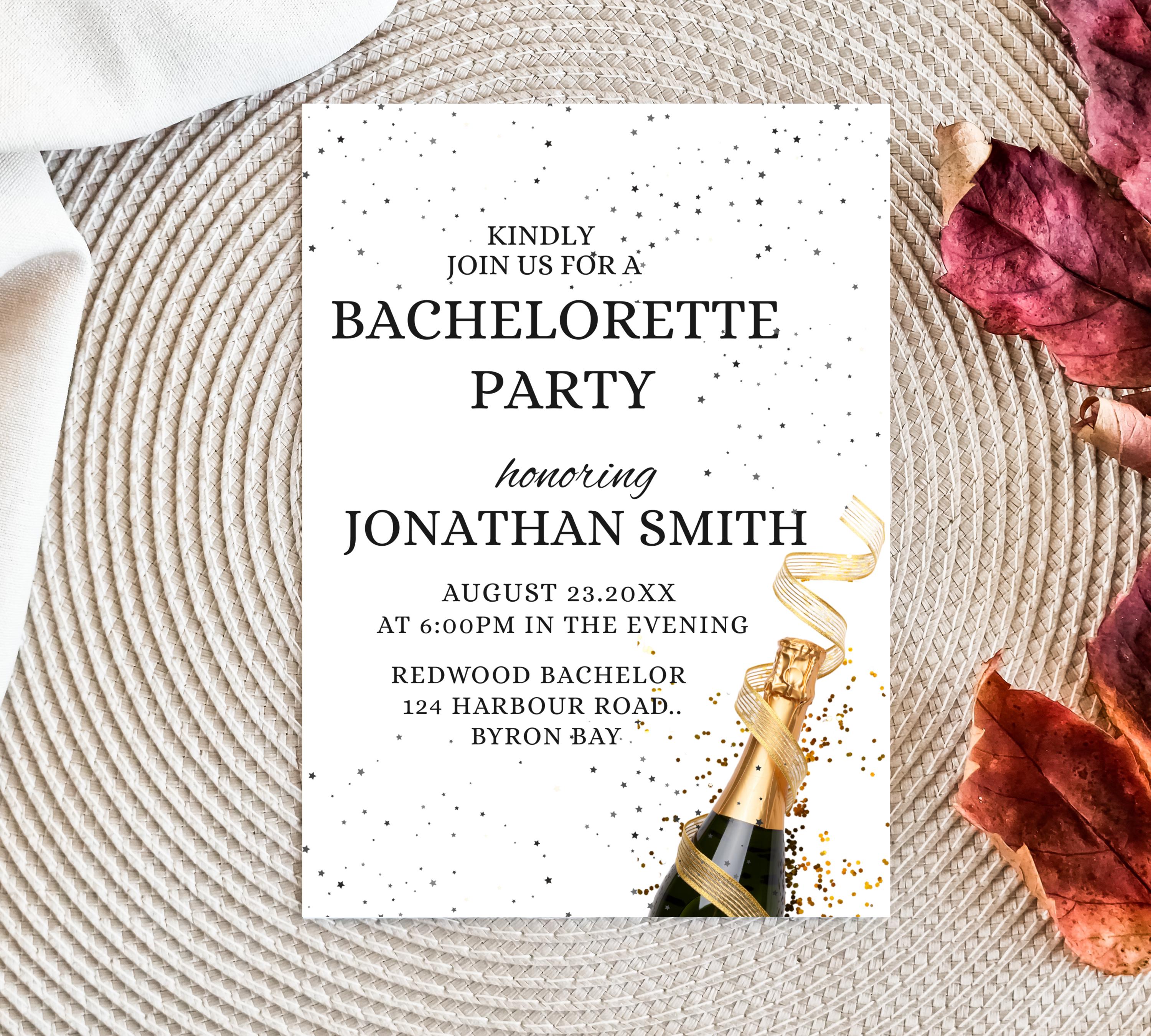 Editable Bachelor Party Invitation Template, Editable Bachelor Weekend, Groomsmen Whiskey Cigar Invite, Whiskey Bachelor Party Invitation