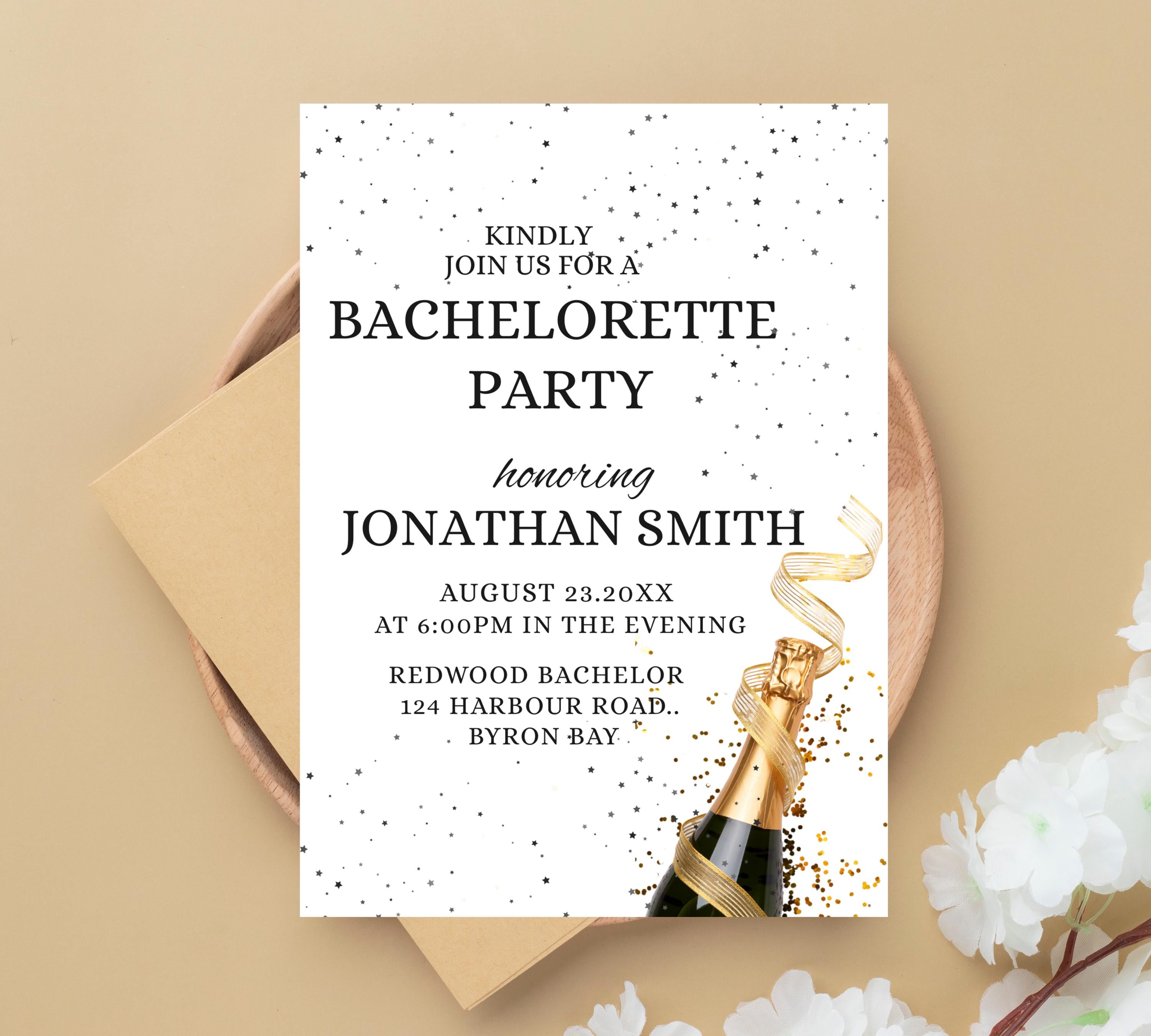 Editable Bachelor Party Invitation Template, Editable Bachelor Weekend, Groomsmen Whiskey Cigar Invite, Whiskey Bachelor Party Invitation