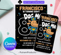 Editable Dog Man Birthday Invitation Template, Dog Man Birthday Invitation, DogMan Kids Birthday Movie invite, Canva Instant Download